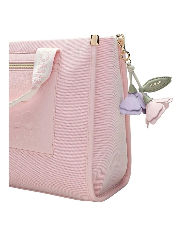 Flower Charm Pouch in Lilac image 2