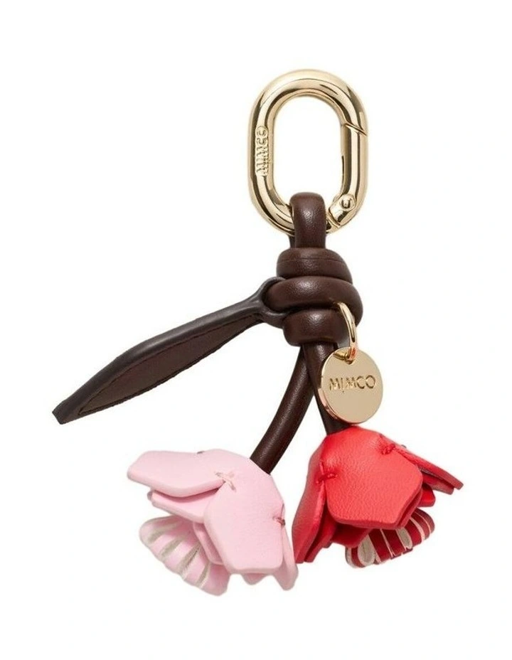 Mini Rose Charm Pouch in Pink Salt image 1