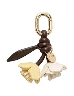 Mini Rose Charm Pouch  in Butter