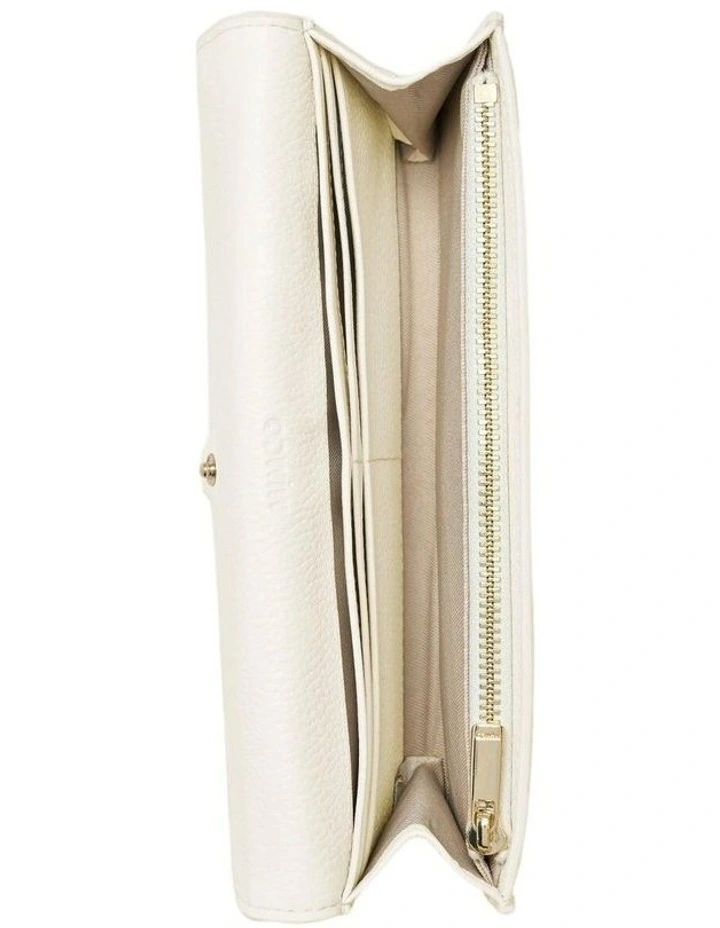 Charm Large Wallet Large Wallet in Off White image 3
