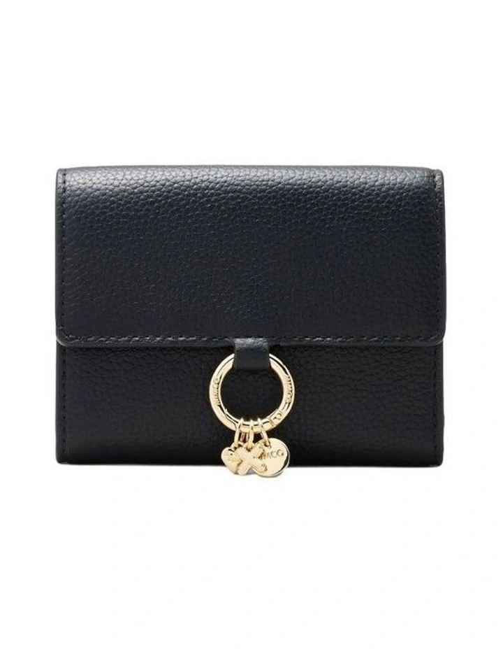 Charm Medium Wallet Large Wallet in Black image 1
