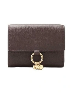 Charm Medium Wallet Large Wallet in Chocolate
