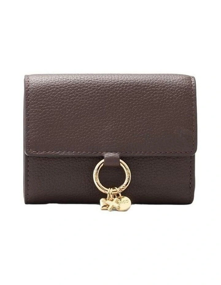 Charm Medium Wallet Large Wallet in Chocolate image 1