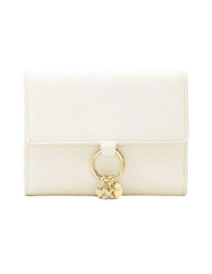 Charm Medium Wallet Large Wallet in Off White image 1