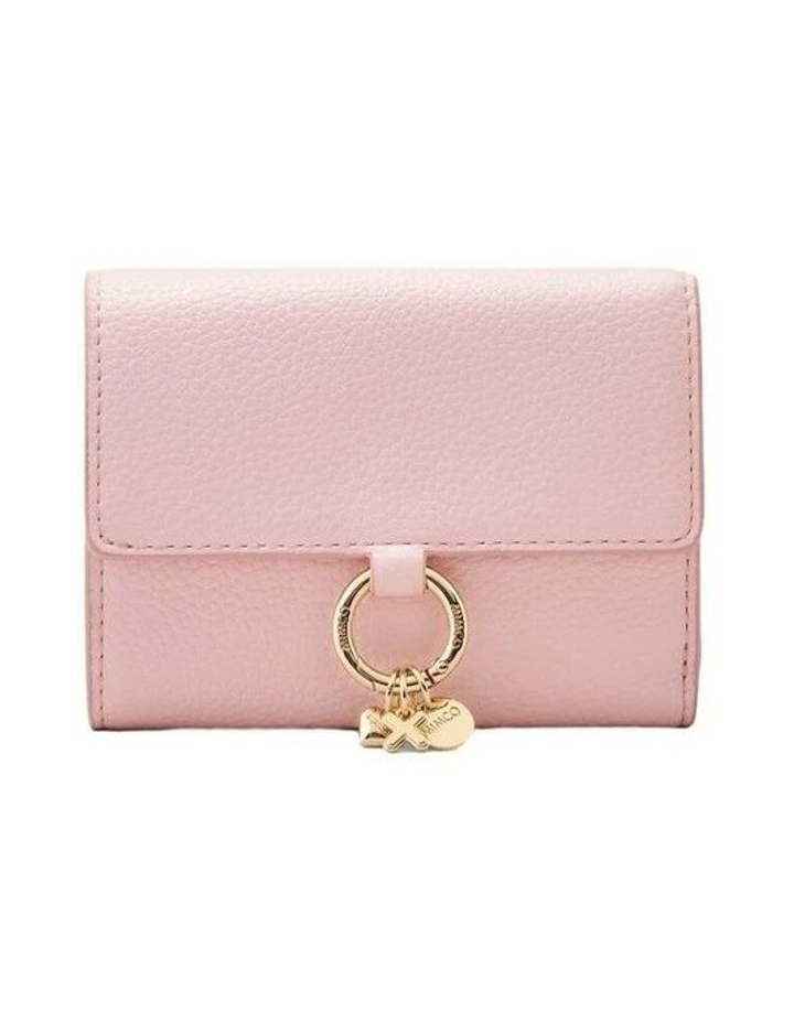 Charm Medium Wallet Large Wallet  in Pink Mist image 1