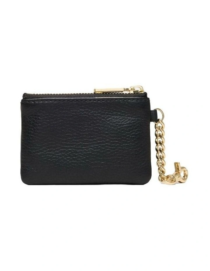 Classic Stud Coin Purse Pouch  in Black image 2