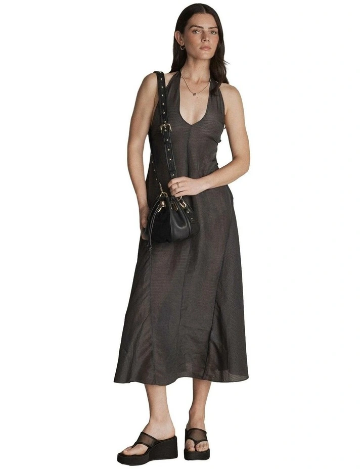 Studded Crossbody Bag Strap Pouch  in Black image 4