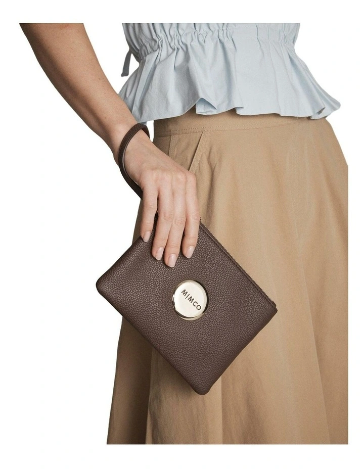 Mim Pouch Pouch in Chocolate image 6