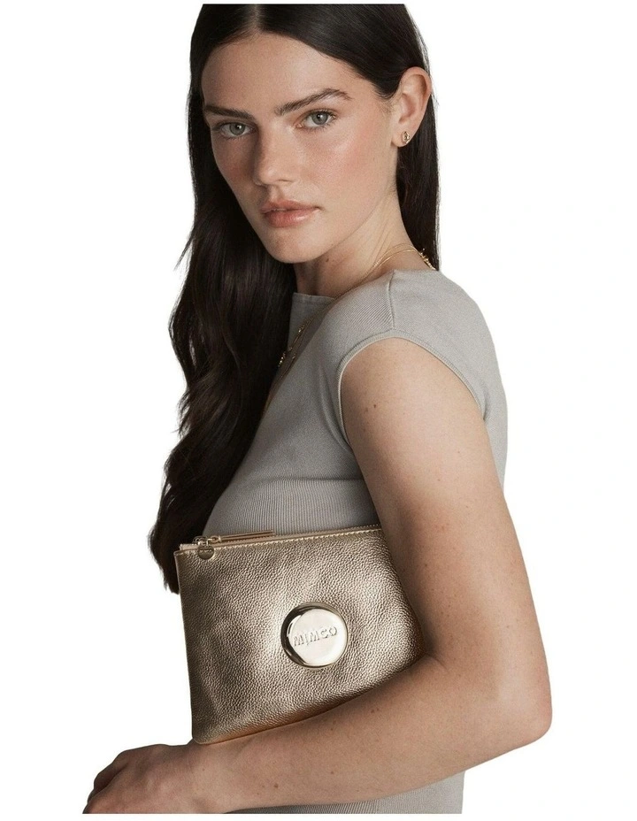 Mim Pouch Pouch in Light Gold image 5