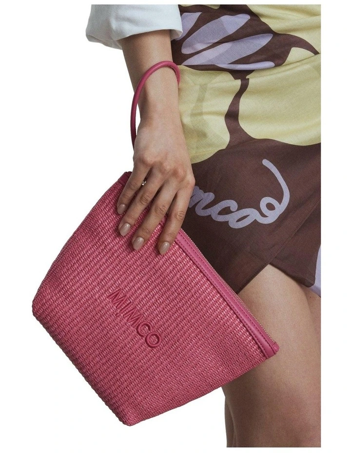 Duo Cosmetic Case Pouch  in Fuchsia image 6