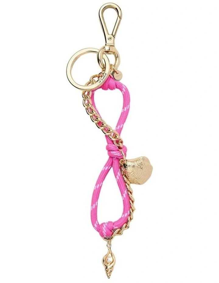 Nautilus Keyring Pouch  in Fuchsia image 1