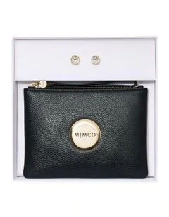 Mimco Pouch Gift Set Umbrellas & Gifting in Black