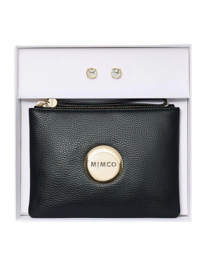 Mimco Pouch Gift Set Umbrellas & Gifting in Black image 1