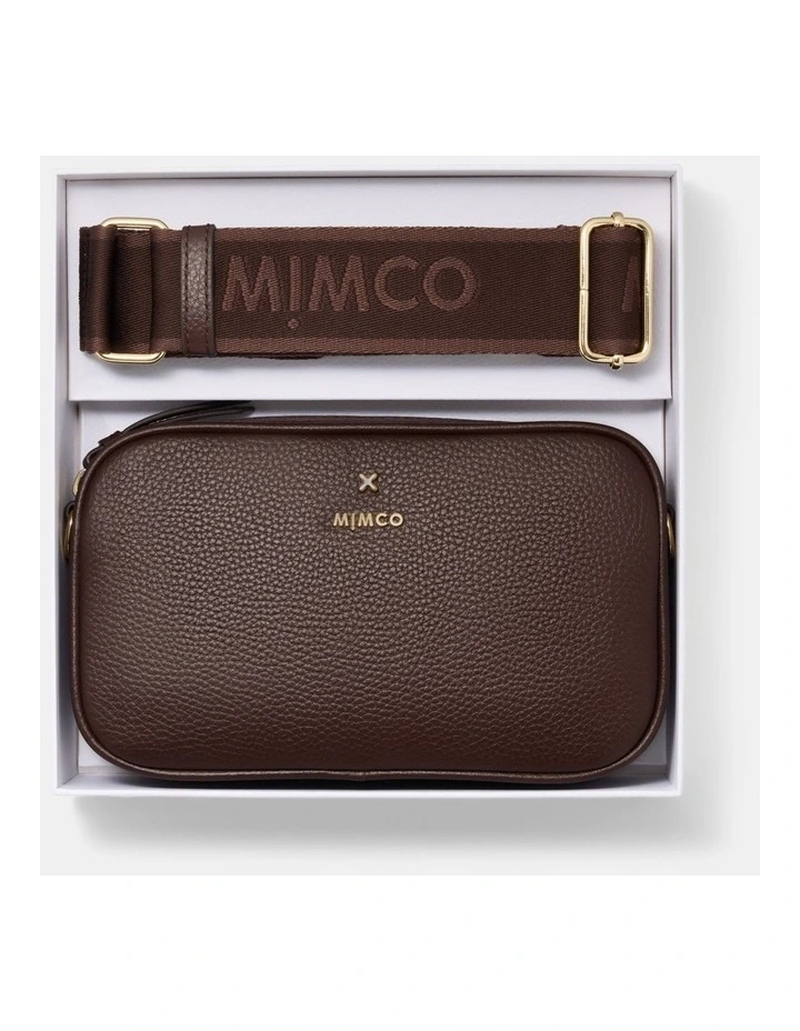 Classico Pouch Gift Set Umbrellas & Gifting in Chocolate image 1