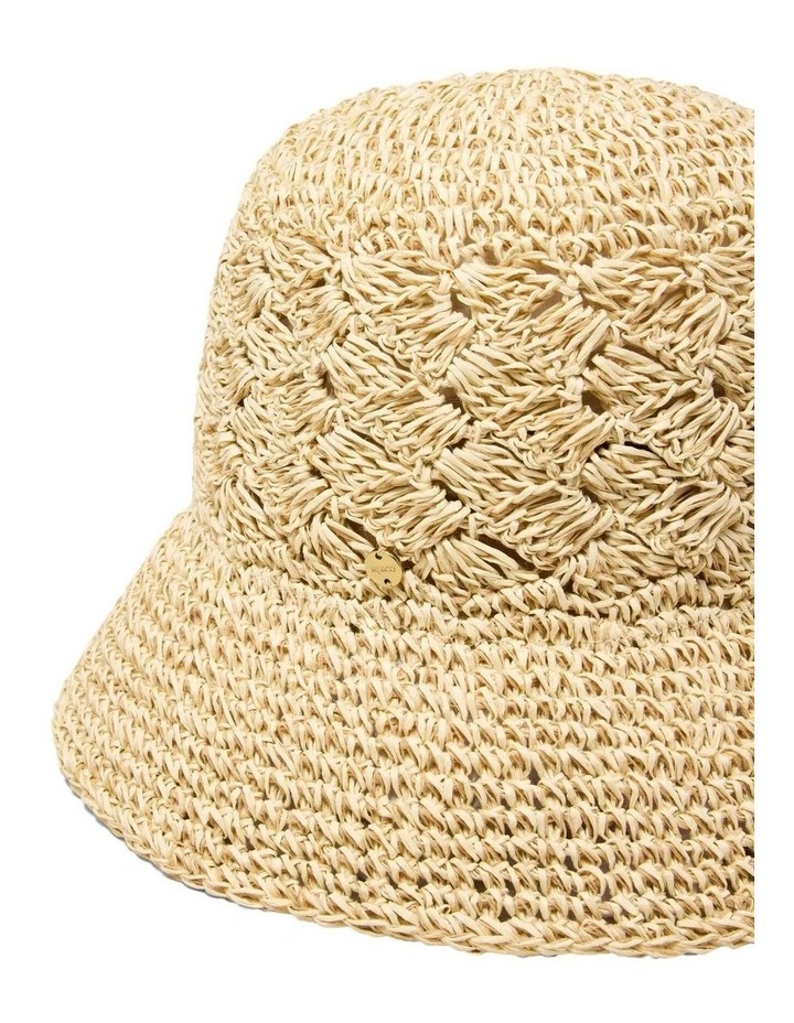 Palmetto Bucket Hat Hats in Natural image 3