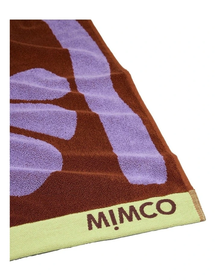 Isla Beach Towel Umbrellas & Gifting in Lilac Multi image 3