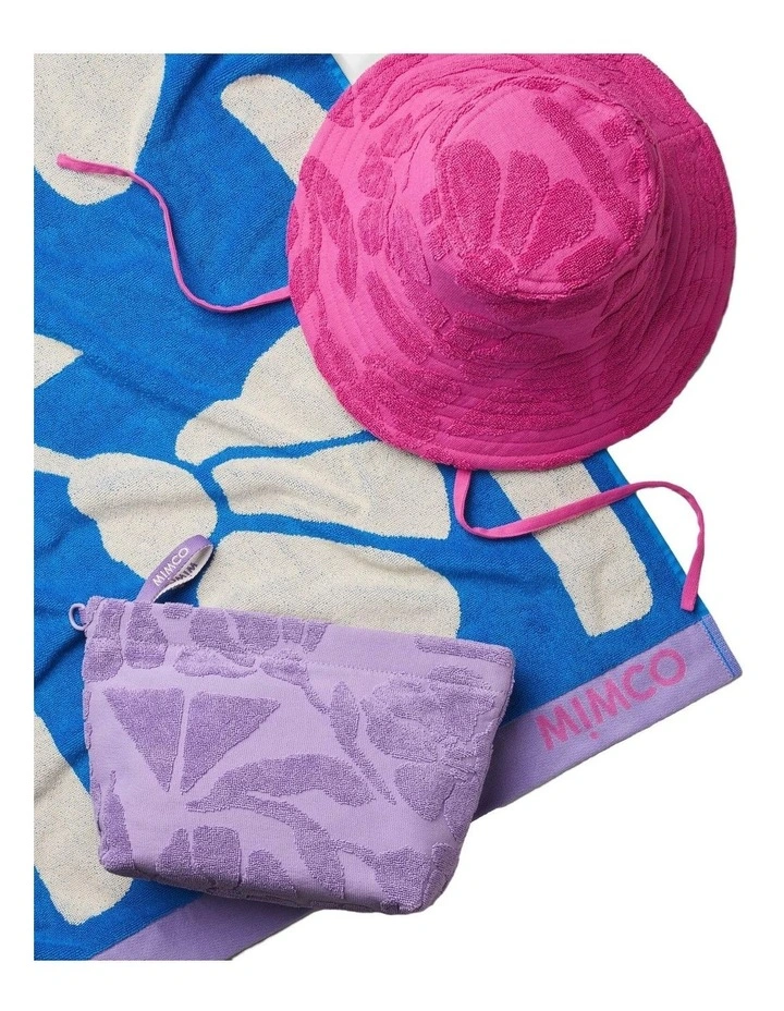 Isla Beach Towel Umbrellas & Gifting in Azure Blue image 4