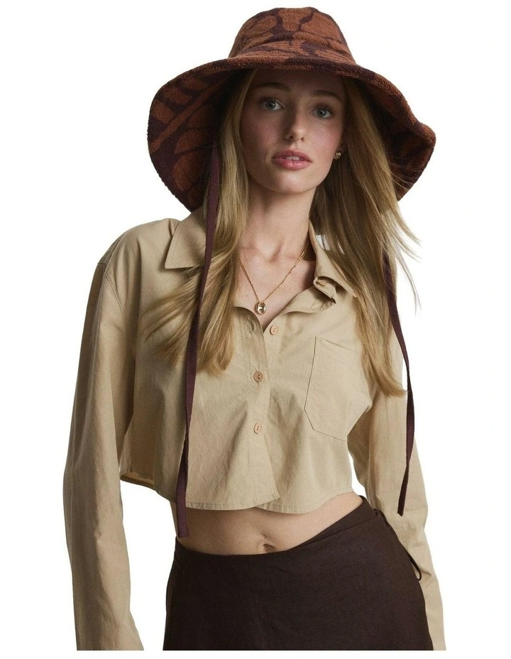 Sola Bucket Hat Hats in Chocolate image 2