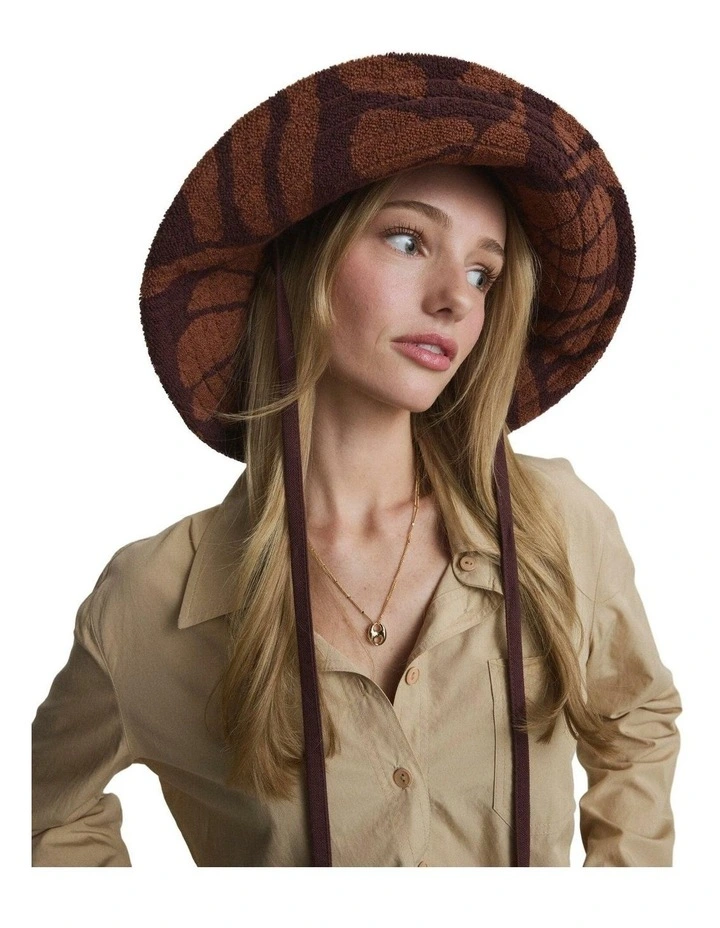 Sola Bucket Hat Hats in Chocolate image 4