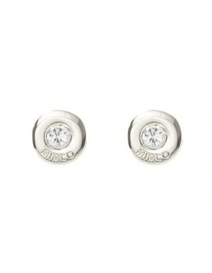 Icon Studs In A Gift Box Umbrellas & Gifting in Silver image 2