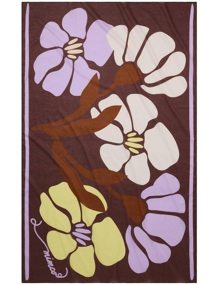 Isla Sarong Umbrellas & Gifting in Lilac Multi image 4
