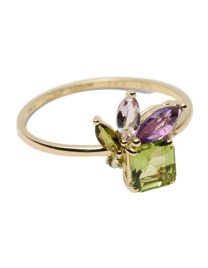 Limited Edition Peridot Ring Ring in Green image 5