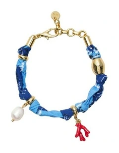 Paisora Bracelet Wrist in Graphite Blue