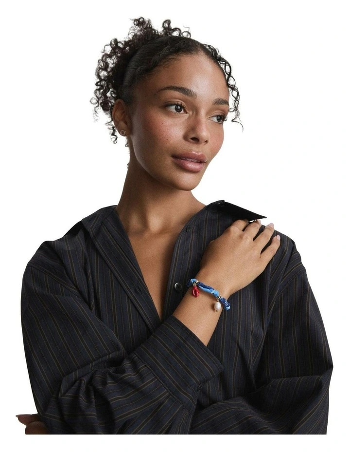Paisora Bracelet Wrist in Graphite Blue image 3