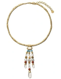 Lucid Cove Torque Necklace Neck in Gold