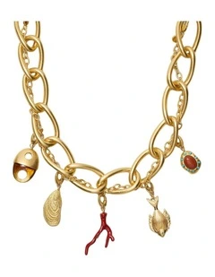Cladiella Statement Necklace Neck in Multicolour