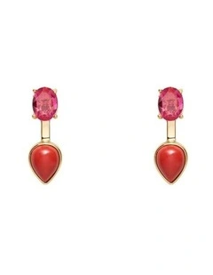 Tidal Ear Jacket Ear in Fuchsia