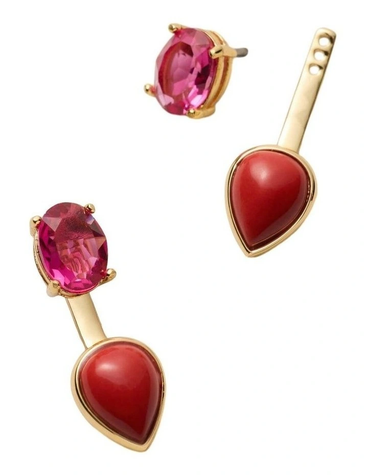 Tidal Ear Jacket Ear in Fuchsia image 3
