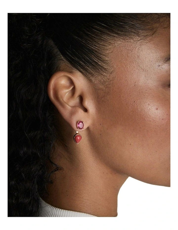 Tidal Ear Jacket Ear in Fuchsia image 4