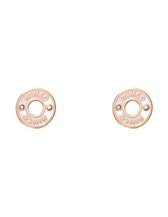 Enamour Stud Earrings Ear in Vanilla
