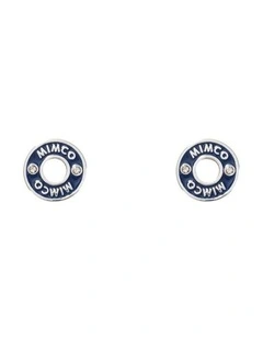 Enamour Stud Earrings Ear in Navy