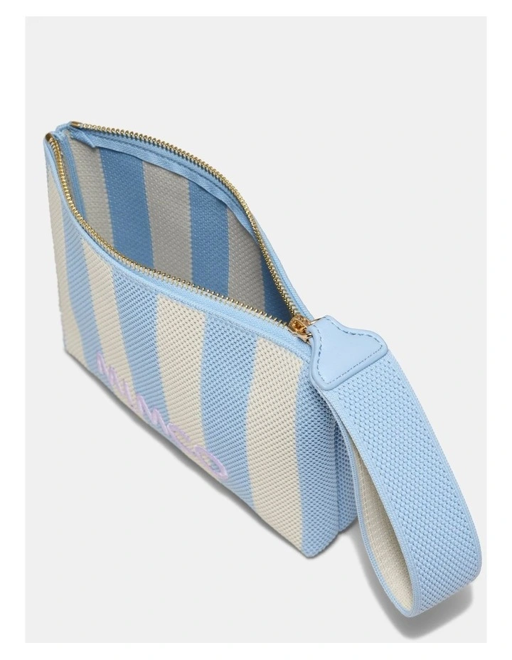 Blondie Pouch Pouch in Light Blue Multi image 4