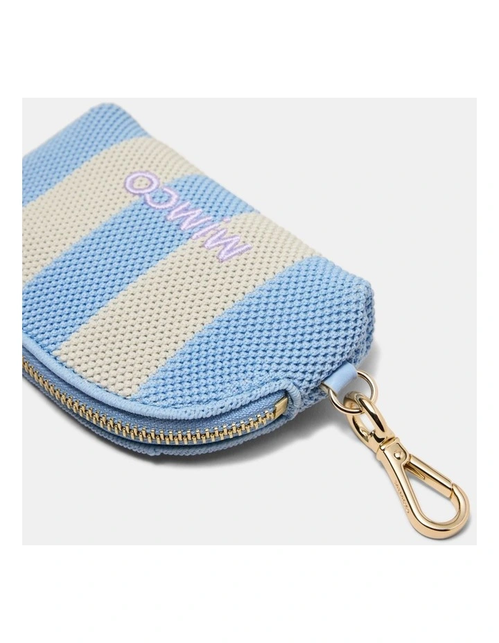 Blondie Coin Purse Pouch in Light Blue Multi image 2