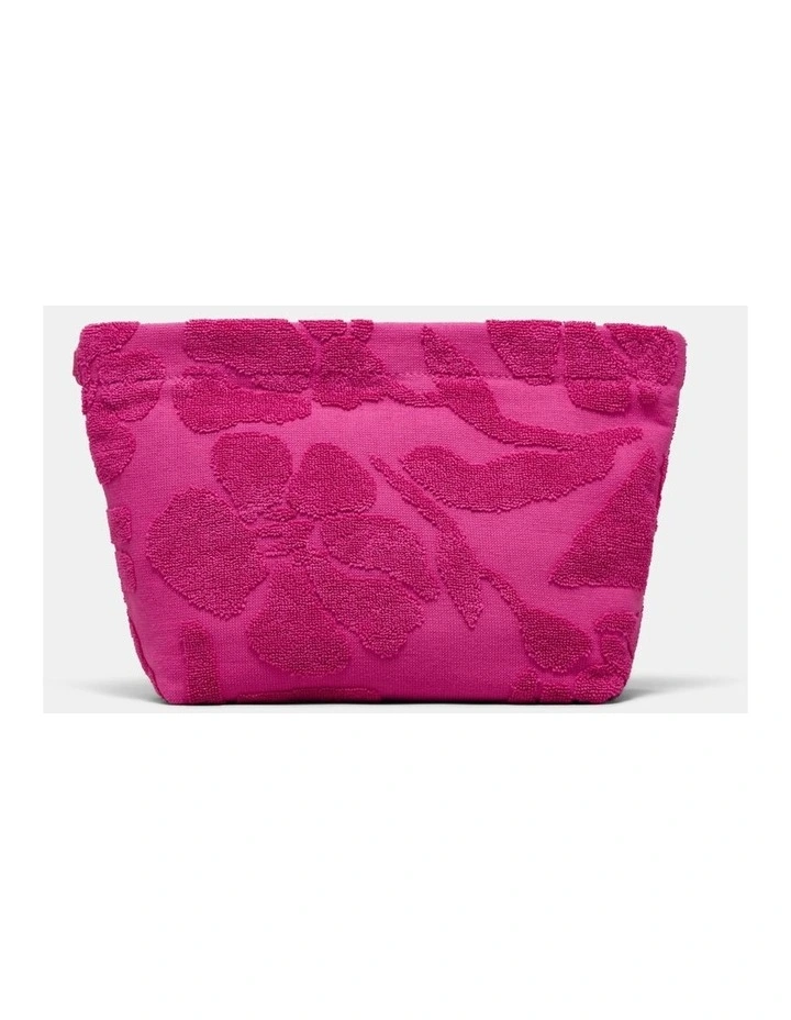Skye Beach Pouch Pouch in Fuchsia image 1