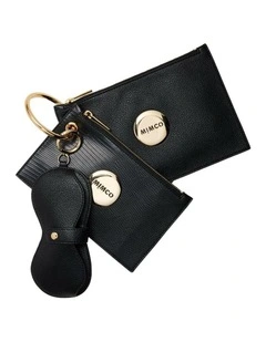 Trio Pouches Pouch in Black