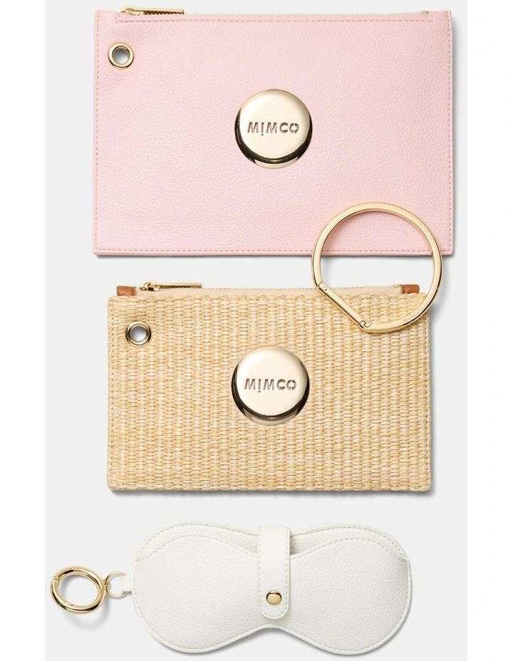 Trio Pouches Pouch in Pink Mist image 2