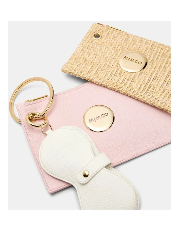 Trio Pouches Pouch in Pink Mist image 4