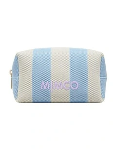 Blondie Cosmetic Purse Pouch in Light Blue Multi
