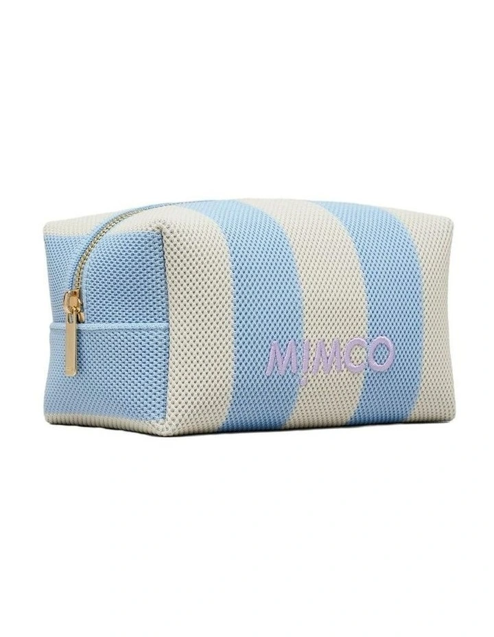 Blondie Cosmetic Purse Pouch in Light Blue Multi image 3
