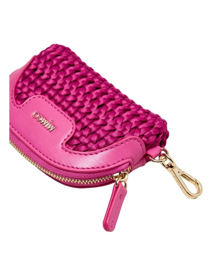 Orla Coin Purse Pouch in Fuchsia image 2