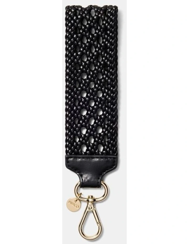 Orla Wrist Strap Pouch in Black image 1