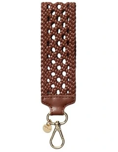 Orla Wrist Strap Pouch in Walnut