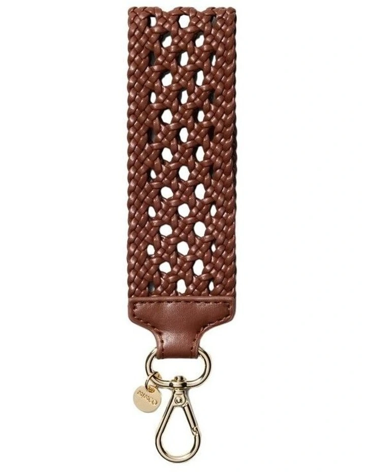 Orla Wrist Strap Pouch in Walnut image 1