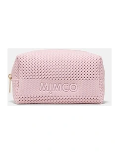 Blondie Cosmetic Purse Pouch in Pink Salt