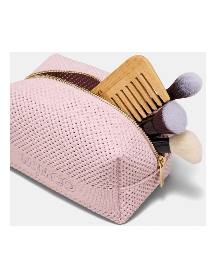 Blondie Cosmetic Purse Pouch in Pink Salt image 2