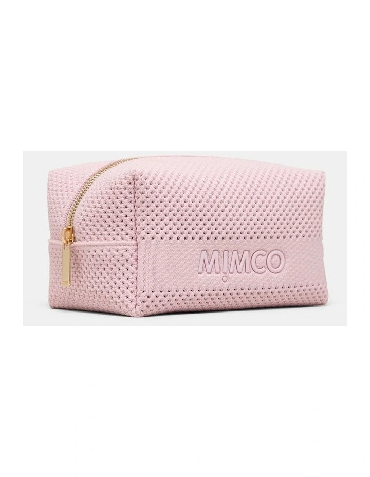 Blondie Cosmetic Purse Pouch in Pink Salt image 3